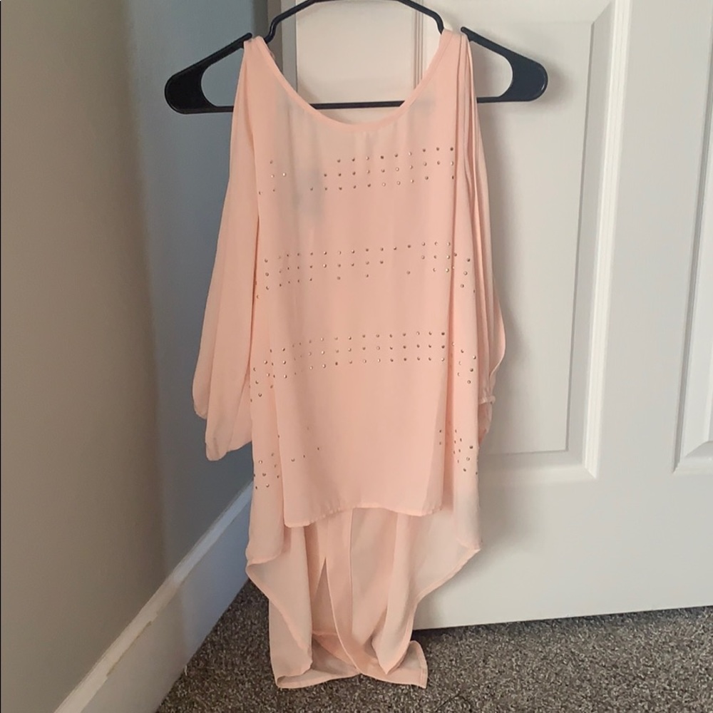 Slit Sleeve Blouse